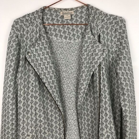 Lucky Brand Asymmetrical Zipper Knit Sweater XS - Picture 4 of 12